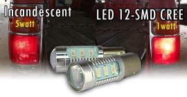 [รีวิว] ความร้อนหลอดไฟหรี่ท้าย LED vs หลอดไส้ (5w)